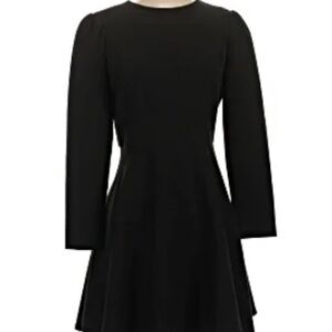 Astra Signature Black A Line Shift Dress Knee Length Classic Plus Size 22 2X NWT